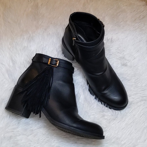Circus by Sam Edelman Shoes - Circus Sam Edelman Fringe Leather Jolie Boots 10